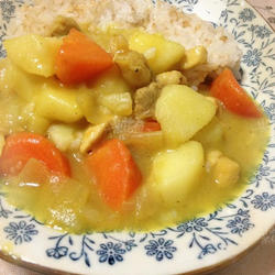 咖喱土豆鸡肉饭的做法[图]