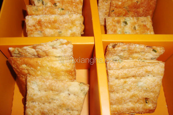 葱油香酥饼干