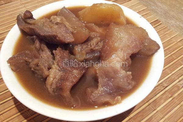 广式牛腩煲