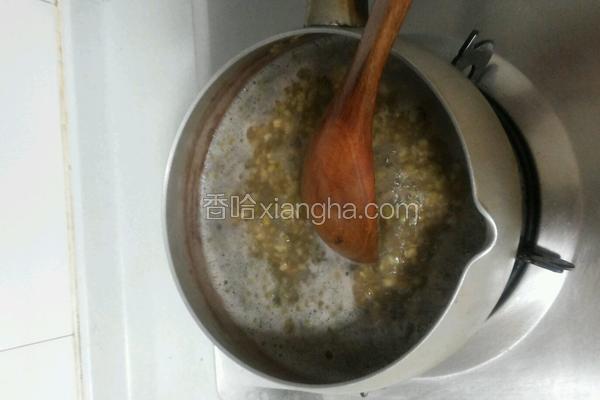 自制简易绿豆沙