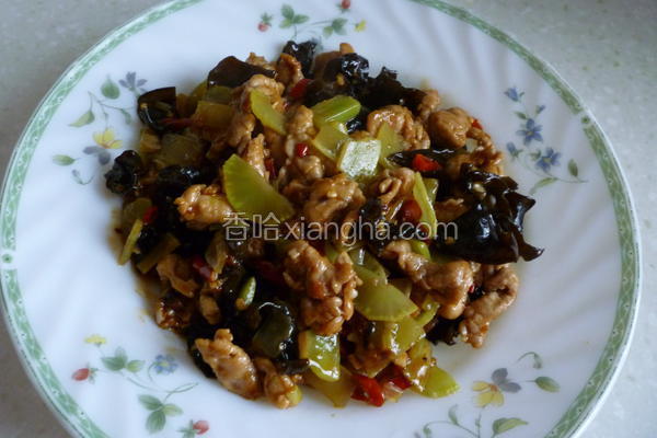 鱼香小炒肉