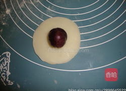 紫薯冰皮月饼的做法图解11