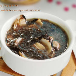 紫菜白贝肉汤的做法[图]
