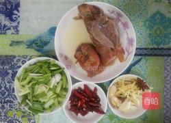 炒驴肉的做法图解1