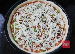 泡菜五花肉披萨的做法图解10