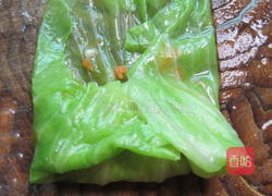 蚝油翡脆包菜卷的做法图解7