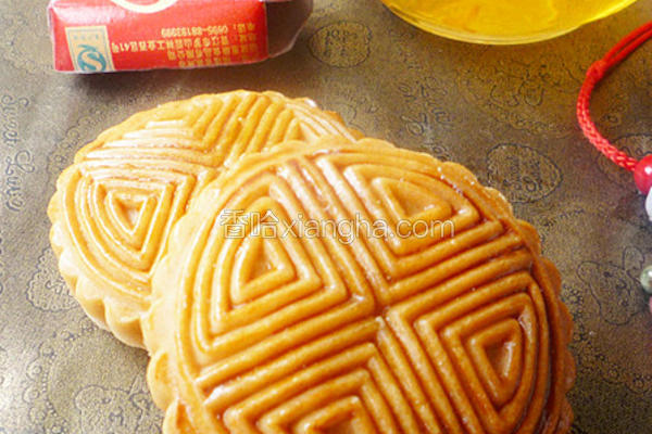 广式莲蓉蛋黄月饼