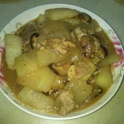 香菇冬瓜烧肉片的做法[图]