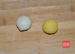 椰丝奶黄冰皮月饼的做法图解12