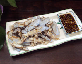 白灼海蛏子[图]