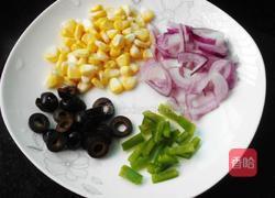 牛肉香肠披萨的做法图解4