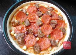 牛肉香肠披萨的做法图解13