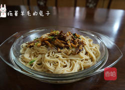 沙拉芝香凉拌面的做法图解7