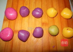 色彩缤纷冰皮月饼的做法图解14