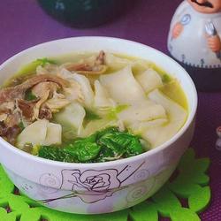 鸡汤烩面的做法[图]