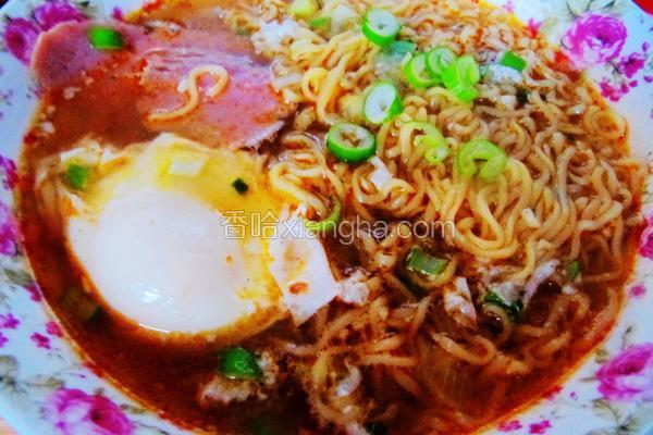 麻辣牛肉方便面