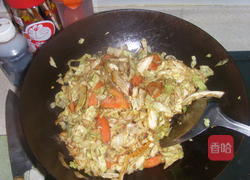 快手炒面的做法图解3