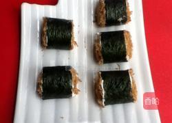 海苔肉松蛋糕卷的做法图解16