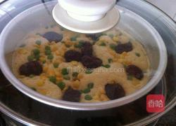 阿胶蜜枣玉米发糕的做法图解8