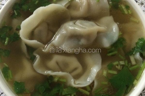 荠菜饺子