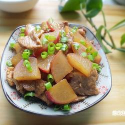 肉片烧萝卜的做法[图]