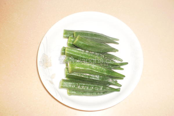 白灼羊角豆