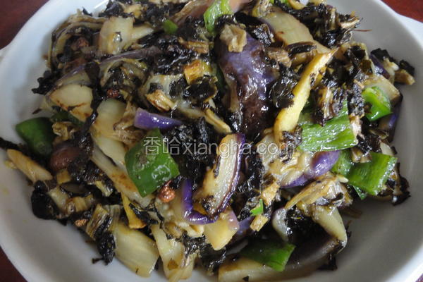 梅干菜烧茄子