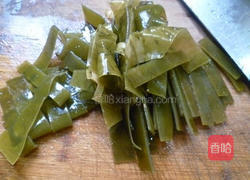 咸菜香干炒海带的做法图解2