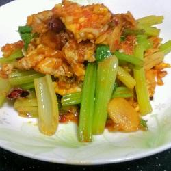 芹菜炒蛋的做法[图]