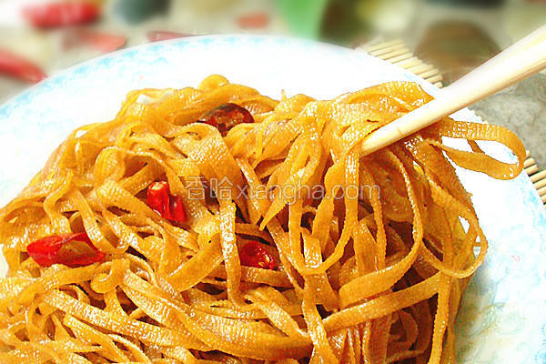 酱干豆腐丝
