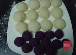 紫薯冰皮月饼的做法图解8