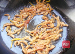 榨菜青椒肉丝的做法图解6