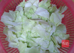 蚝油手撕包菜的做法图解2