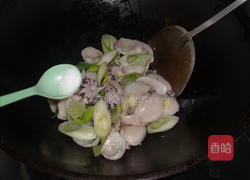 大葱炒目鱼的做法图解5