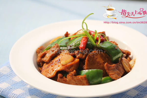 素鸡青椒肉片