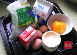 蛋挞/黄桃蛋挞的做法图解1