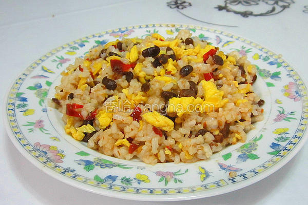 豆瓣酱炒饭