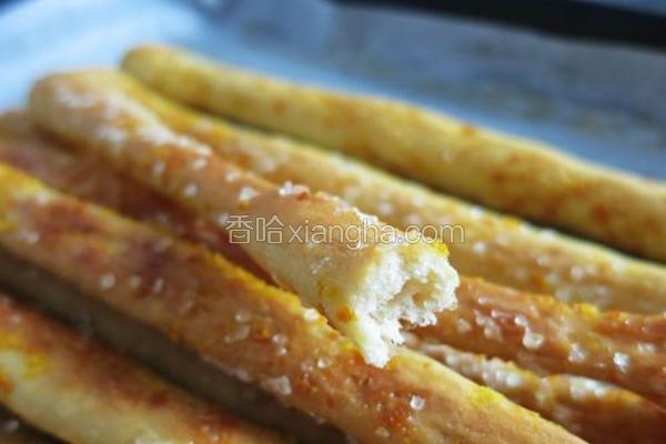 橙香甜味面包条
