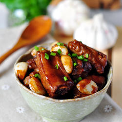 蒜子烧排骨的做法[图]