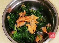 赤贝拌菠菜的做法图解4