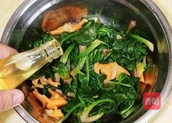 赤贝拌菠菜的做法图解5