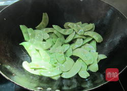 清炒扁豆的做法图解4