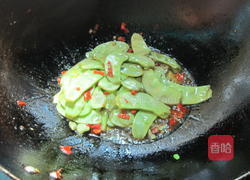 清炒扁豆的做法图解8
