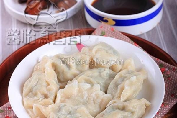荠菜饺子