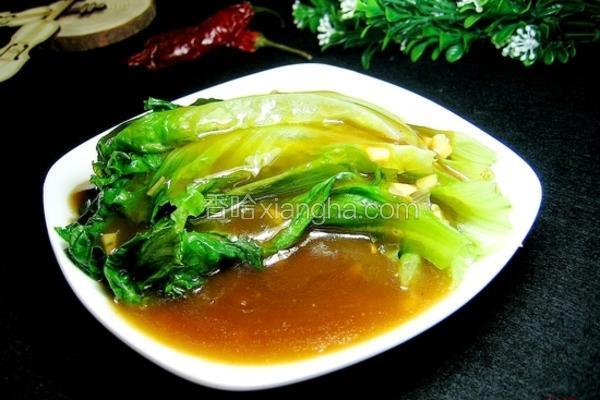 蚝油生菜