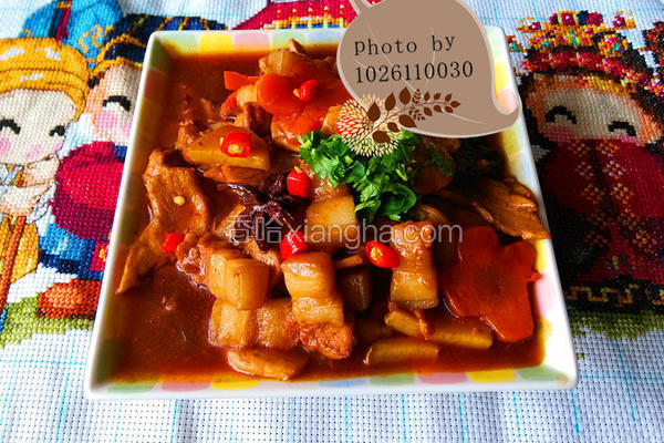 素鸡翅红烧肉