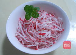 糖醋小水萝卜的做法图解3