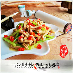 鲜椒鸭肠的做法[图]