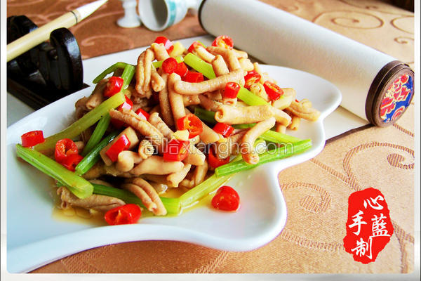 鲜椒鸭肠