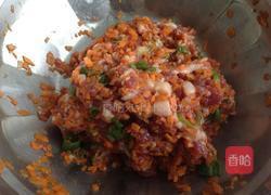 杂粮肉窝头的做法图解4